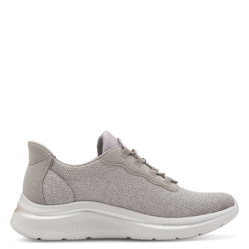 Women's Taupe Tamaris Comfort Lace-up