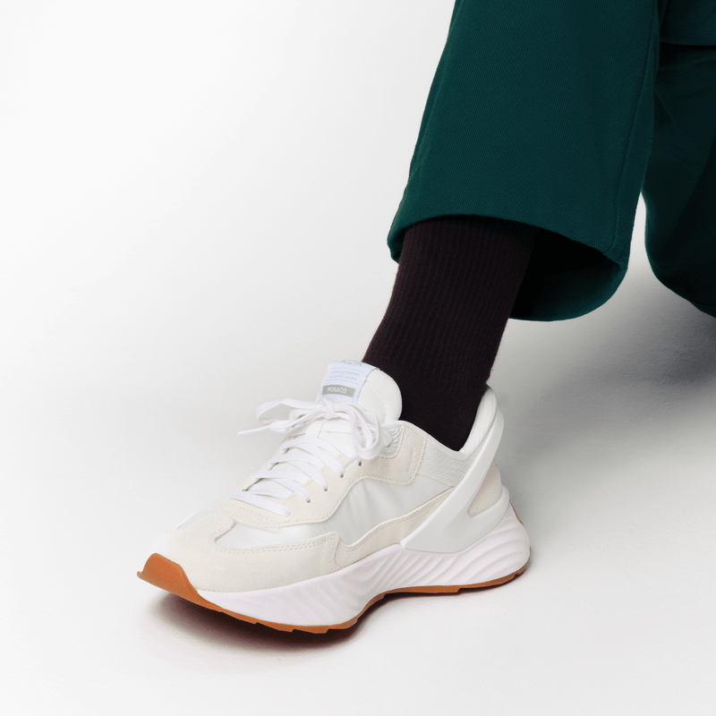 Men's Monaco - White